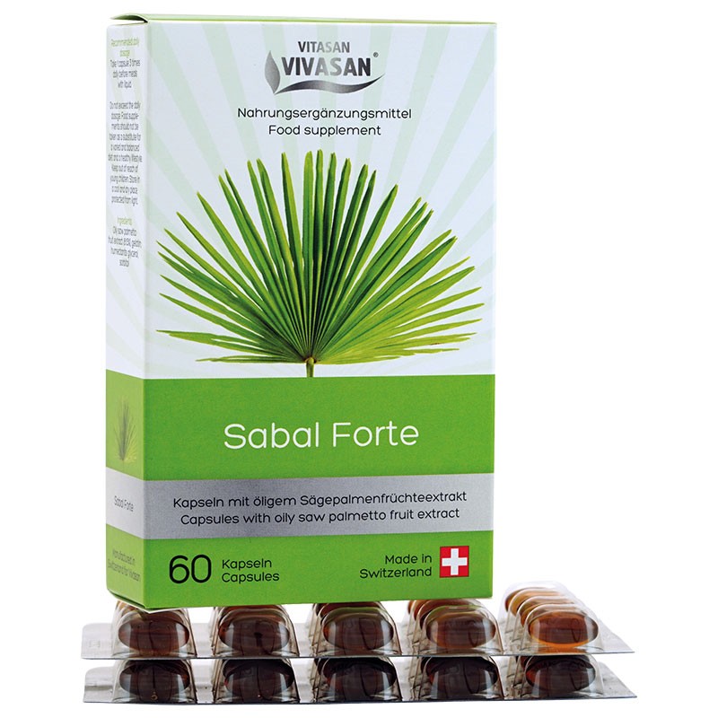 Sabal Forte - Serenoa Repens Fruit Oil Extract (60 capsules)