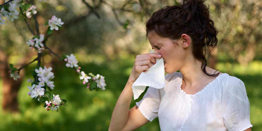 Етерични масла при сезонни алергии